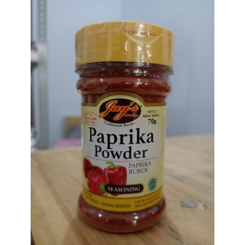 

Jay's Paprika Powder - Paprika Bubuk 70gr