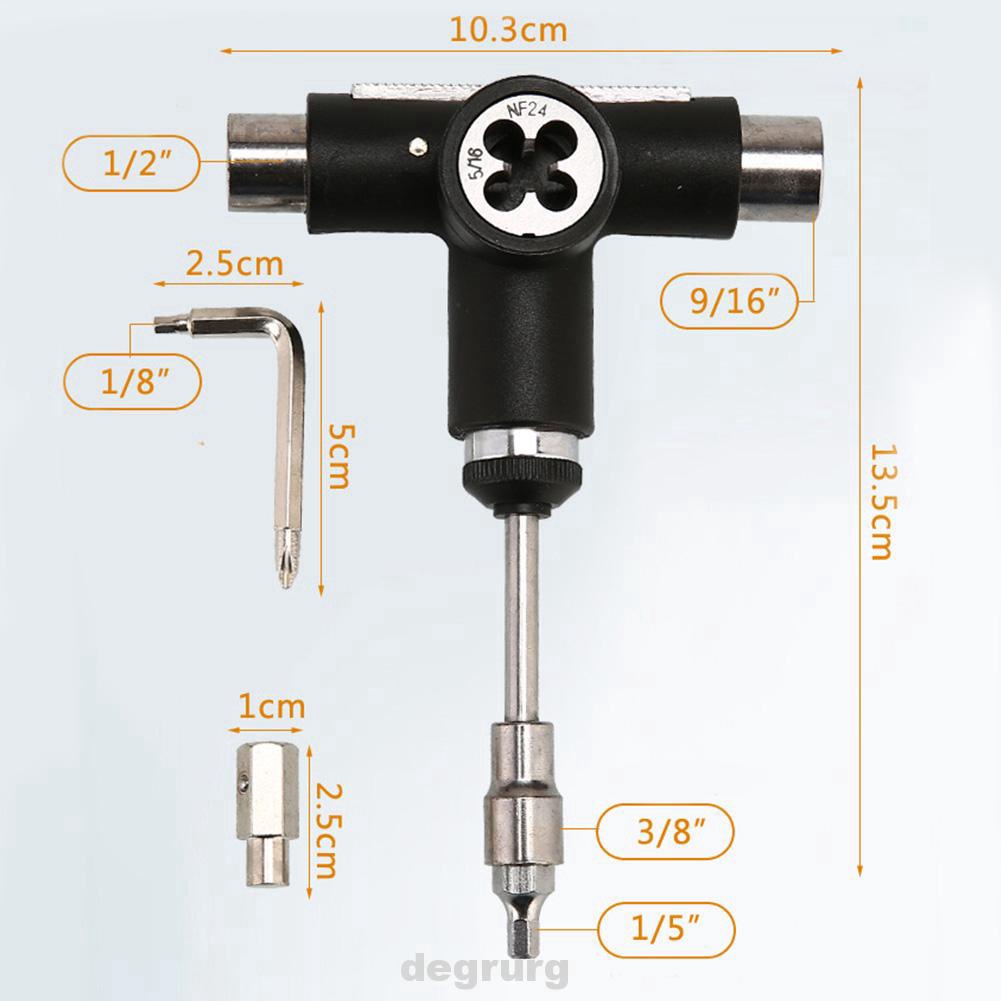 Set Alat Perbaikan Skateboard Longboard Elektrik Universal Multifungsi