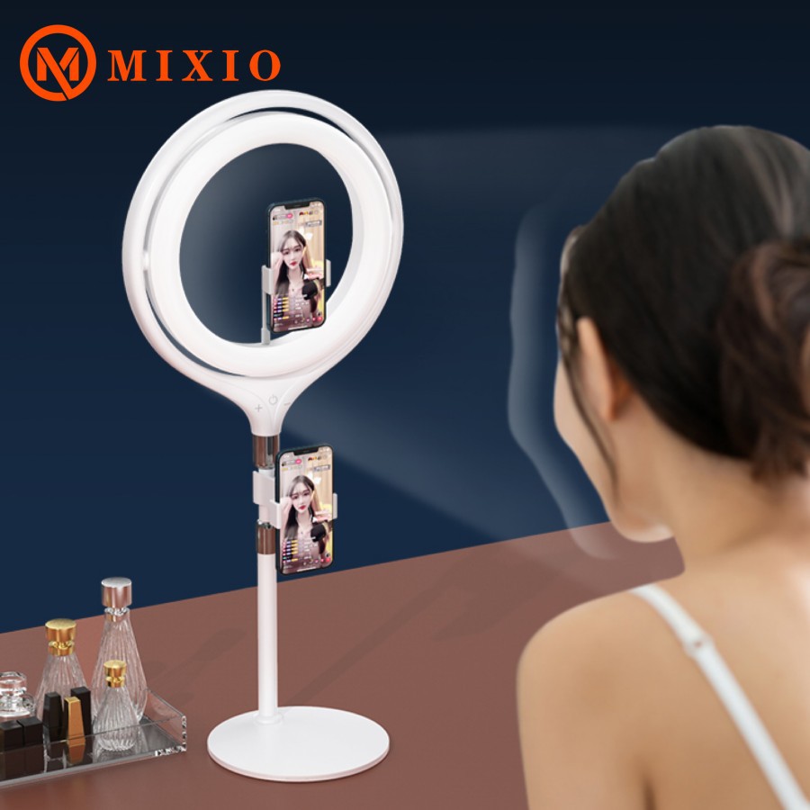 MIXIO S12 FLOOR Ring light Mirror 360° with Wireless Remote - 200cm