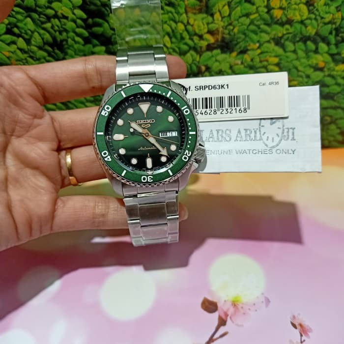 Jam Tangan Pria Seiko Automatic SRPD63 SRPD63K1 Original