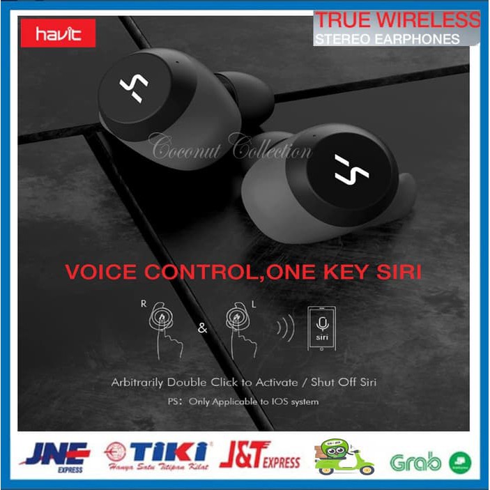 HAVIT TWS Earbuds Wireless Earphone Bluetooth Earphone Headset