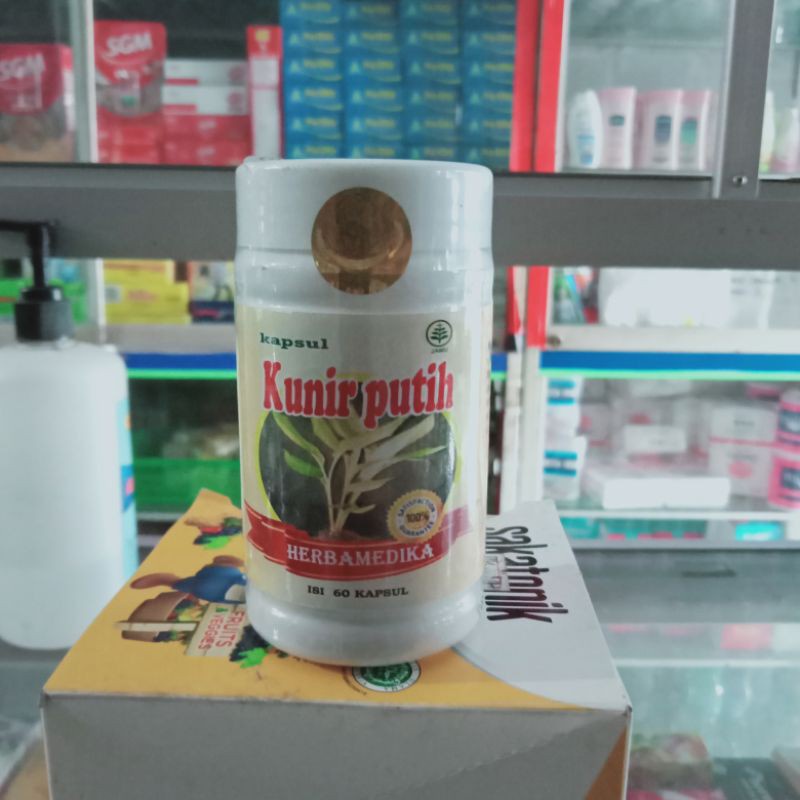 

Kapsul Herbal Kunir Putih Herbamedika Isi 60 Kapsul Penghambat Sel Kanker