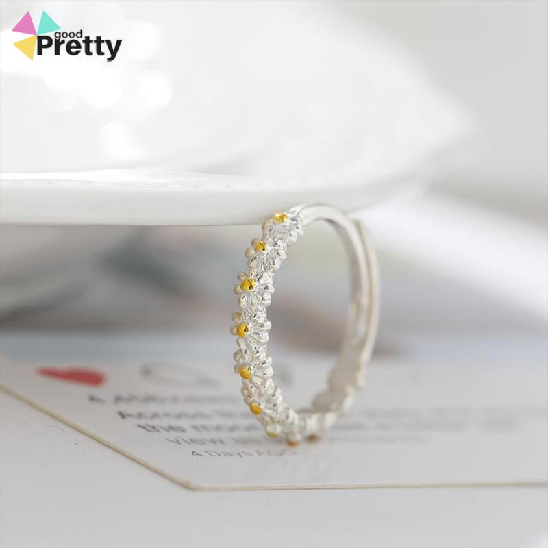 2021 Baru Kreatif Sederhana Daisy Ring Fashion Temperamen Perhiasan Aksesoris - PD