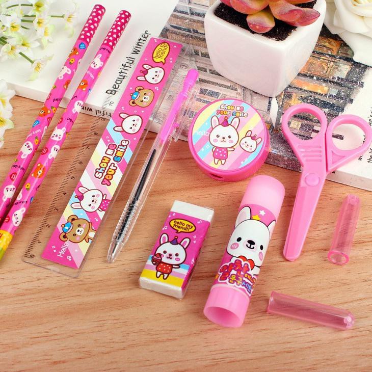 

Flash Sale!! KODE-770 (27AN.ID) PENSIL SET 9 IN 1 H101 ALAT TULIS ANAK STUDY SET KARAKTER / SET ALA