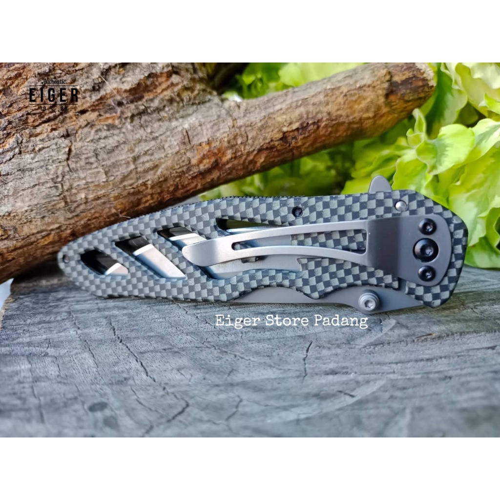 PISAU LIPAT EIGER001 BULLET CARBON KNIFE 3666-717 ART 2464