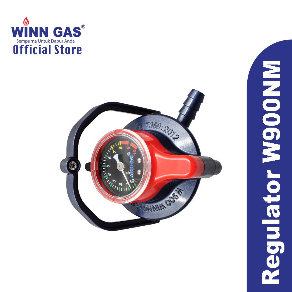 Winn Gas Regulator Tekanan Rendah W900 Meter (Pengunci Ganda)