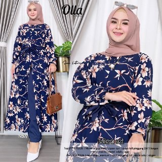 Dress-gamis milea set