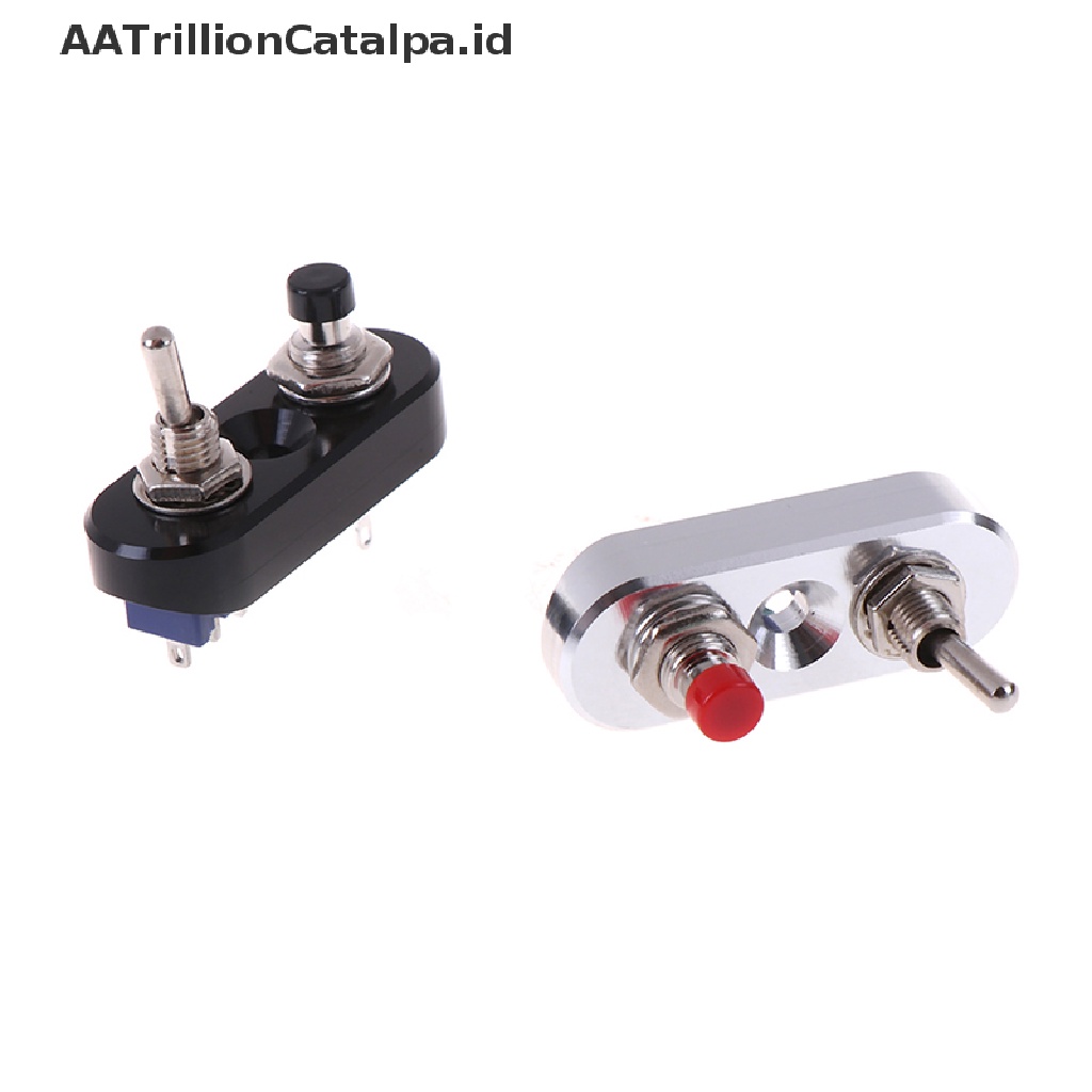 (AATrillionCatalpa) Saklar on-off Lampu Sein / Klakson Bahan CNC Untuk Stang Motor