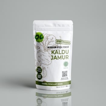 Organic Center- Bumbu Rasa Kaldu Jamur Mushroom Stock Powder 80g 1+ Years