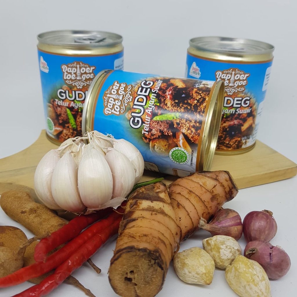 

GUDEG PREMIUM Dapoer Toegoe kemasan kaleng oelh oleh Jogja