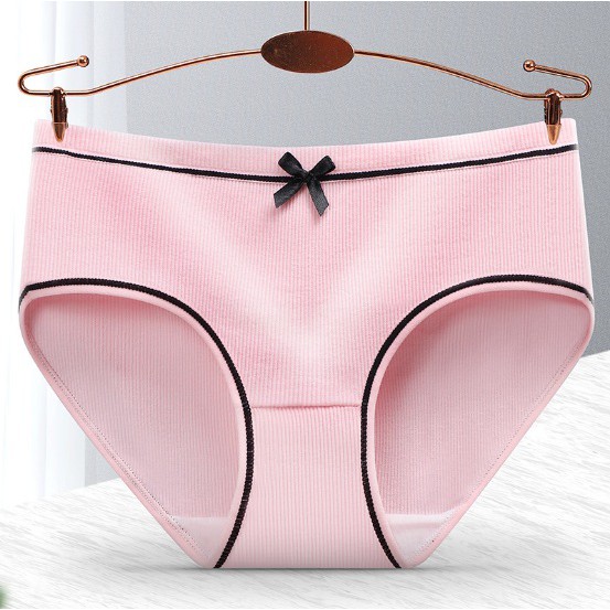Celana Dalam Wanita Pita Underwear Katun Premium Polos Warna Solid-Pink