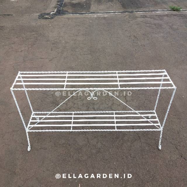 Rak Besi Bunga Kokoh 2 lt