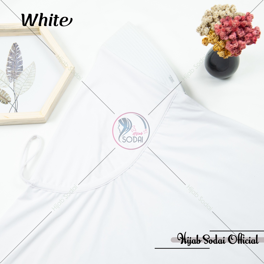 KHIMAR SERUT JOKOWI M | BERGO ADIBA UKURAN M-White