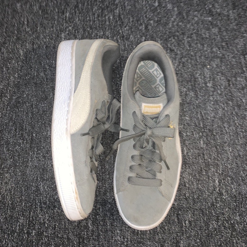puma suede grey original preloved