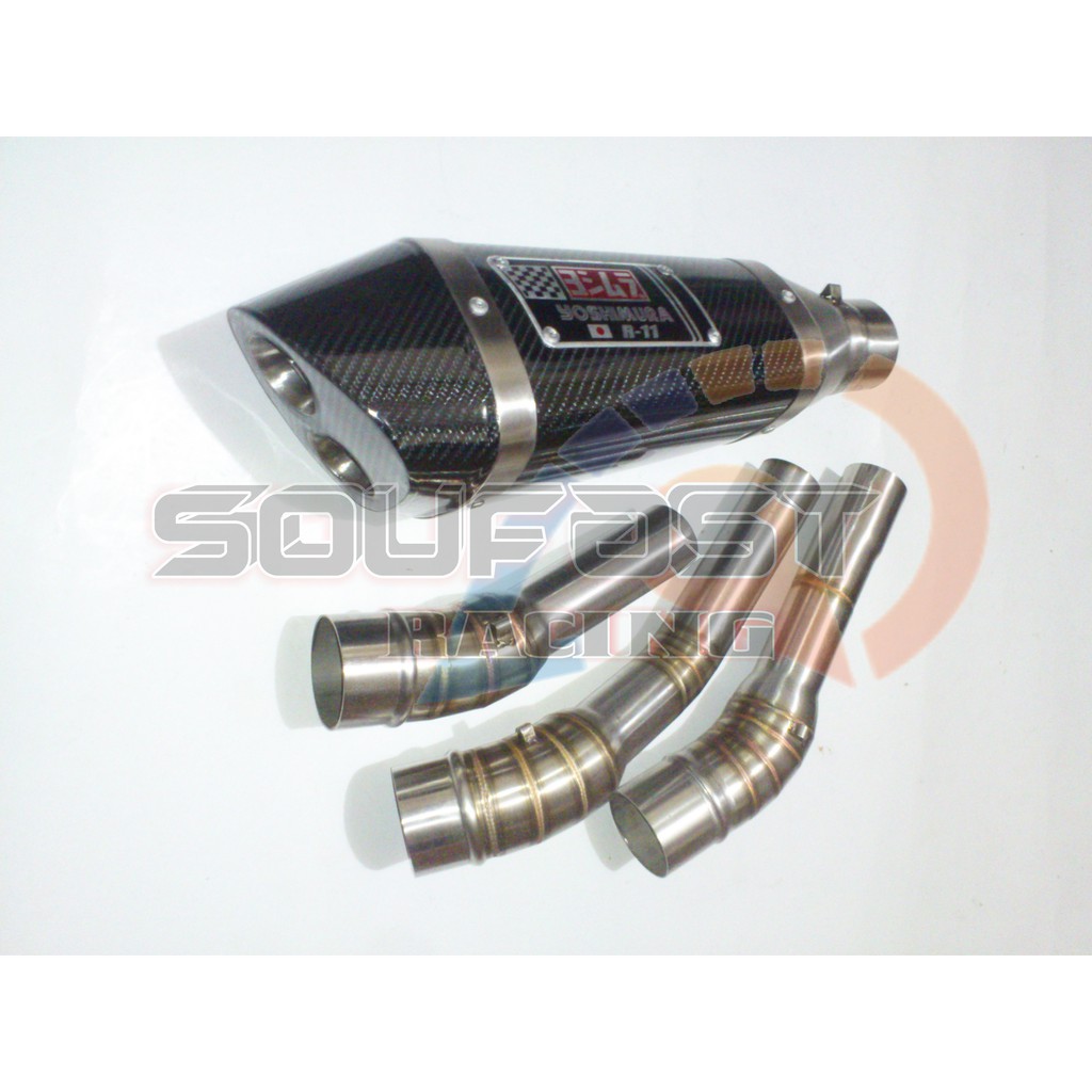 knalpot racing all new cbr150r cbr150 new cb150r slip on knalpot yoshimura r11