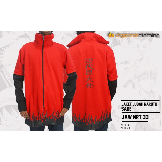 Jaket Jubah Anime Naruto Sage Mode JAW NRT 33