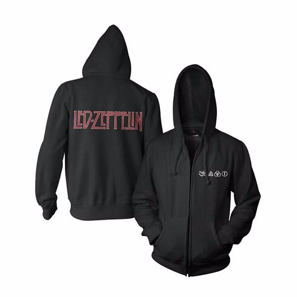 Jaket Sweater hoodie zipper Led Zeppelin 1 Grosir Sweater Bandung