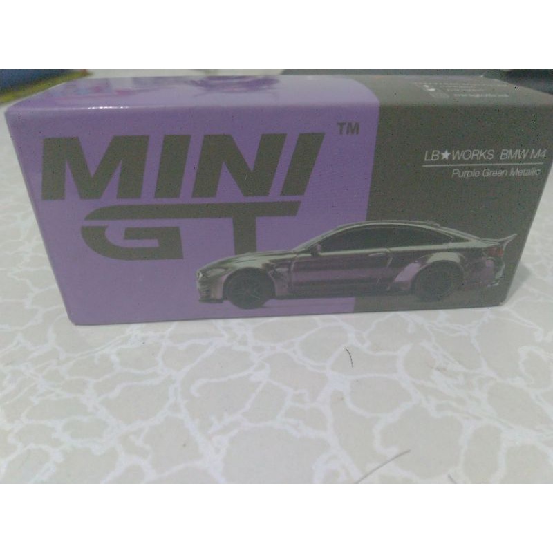 Mini GT LBWK LB Works BMW M4 purple green metallic