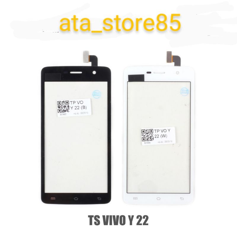 Touchscreen TS TC Kaca Depan Vivo Y22 Y 22