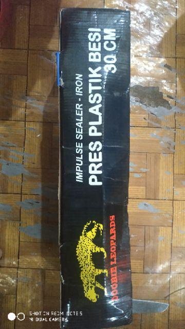 Body Besi Besar Impulse Alat Perekat Sealer Press Plastik 30 Cm Trafo