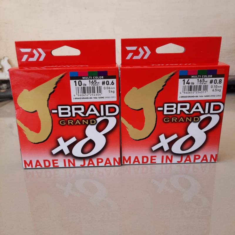 Senar PE Daiwa J Braid Grand x8 multi