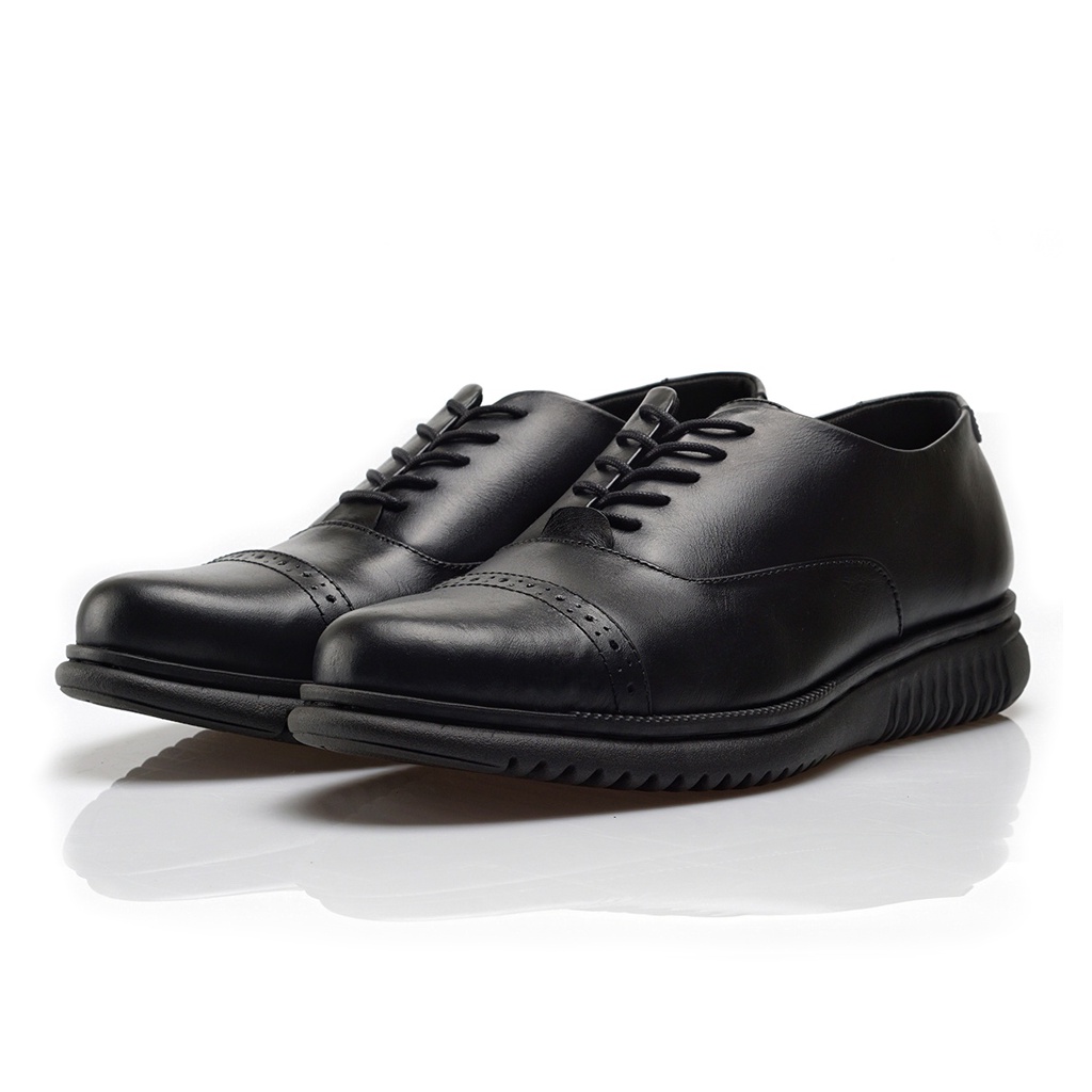 EINSTEIN BLACK ORIGINAL x KENZIOS Sepatu Kulit Sapi Asli Full Hitam Pria Formal Pantofel Tali Kerja Kantor Dinas Resmi Guru PNS Kantoran Pesta Undangan Kondangan Wedding Wisuda Kuliah Semi Casual Derby Oxford Genuine Leather Kenzio Footwear Keren Terbaru