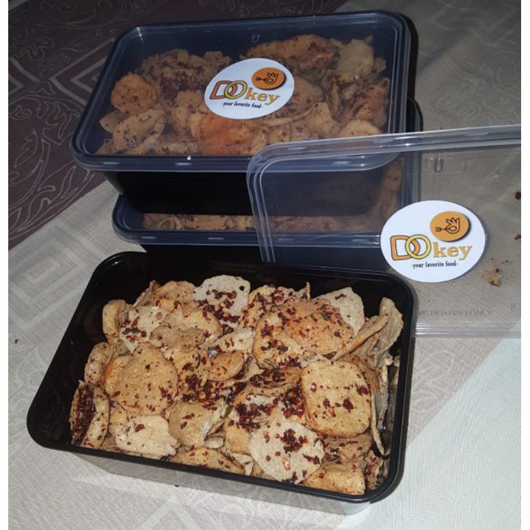 

BASRENG 150gr / Bakso goreng renyah/ Bakso Goreng Pedas Daun Jeruk/ Kemasan Box