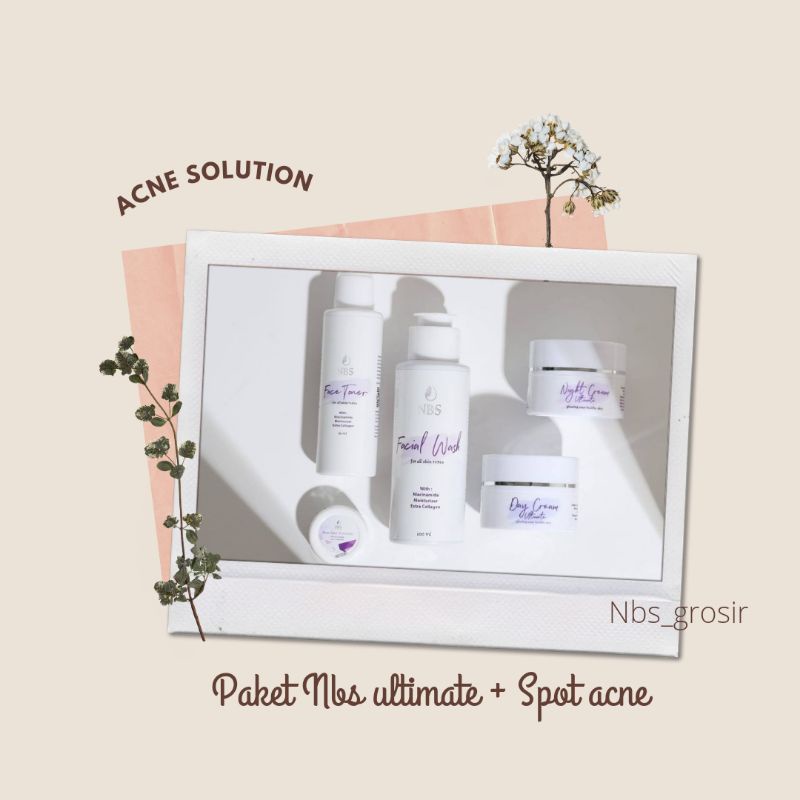 NBS SKINCARE + SPOT ACNE ACNE SOLUTION