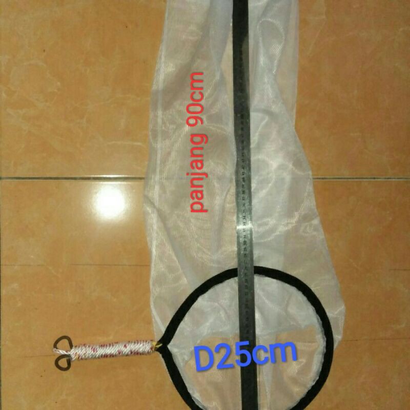Seser Serokan Saringan Cacing Sutra Casut Tubifex Diameter 25cm