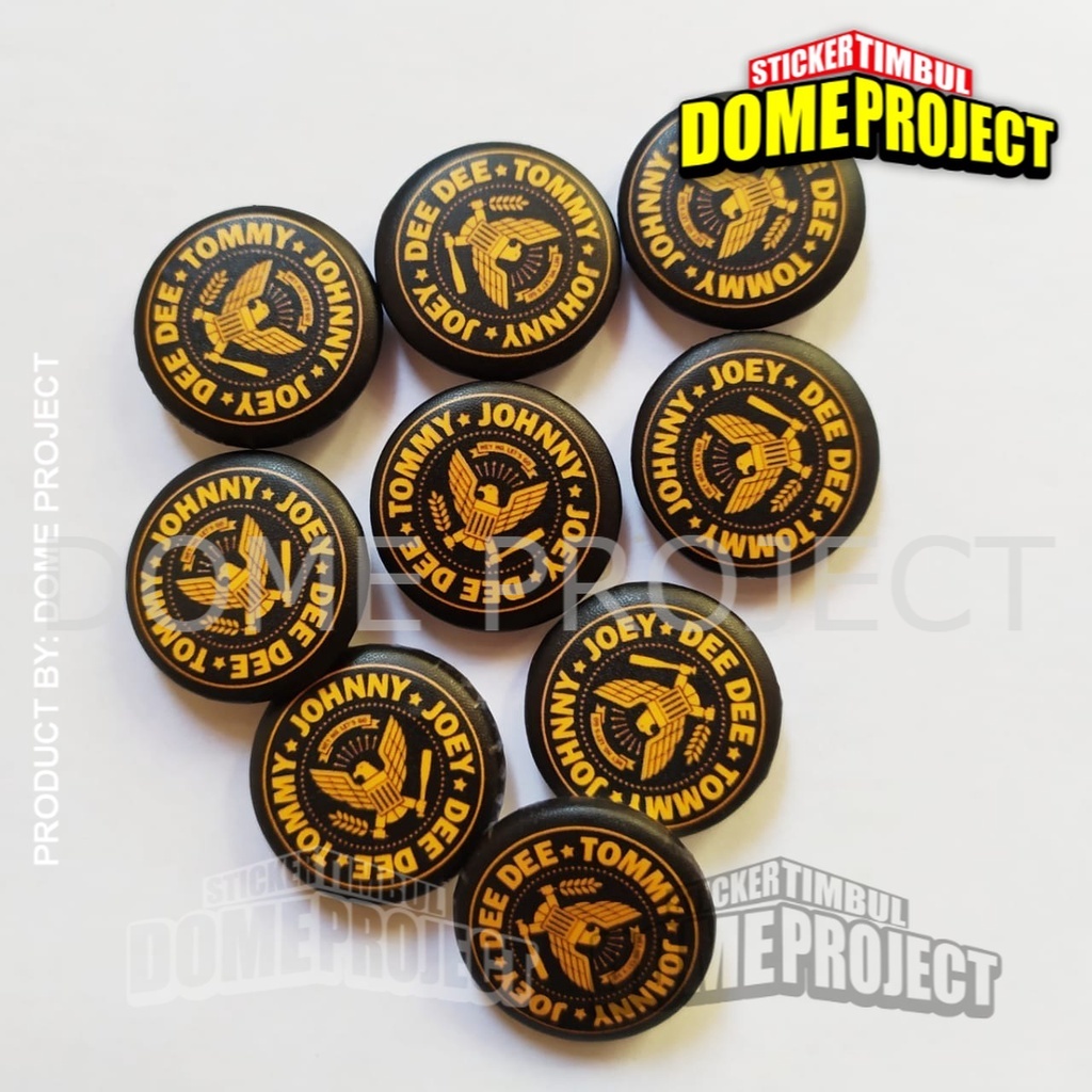 RAMONES PIN PENITI 25MM BUTTON PIN AKSESORIES ROMPI AKSESORIES TAS