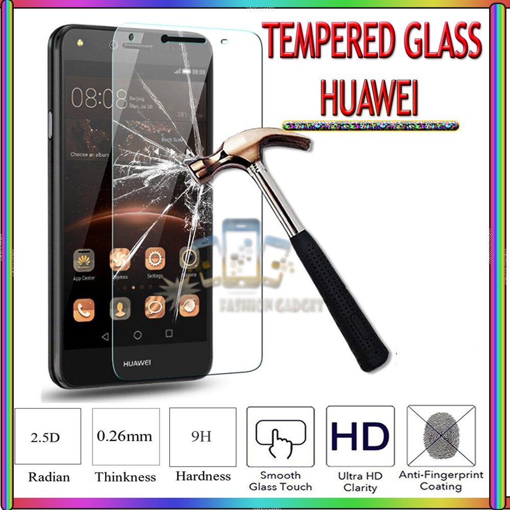 TEMPERED GLASS HUAWEI MATE 7 HUAWEI HONOR 4X HUAWEI NOVA 3I HUAWEI Y330 HUAWEI Y5 2017 ANTI GORES KACA TEMPER GLASS