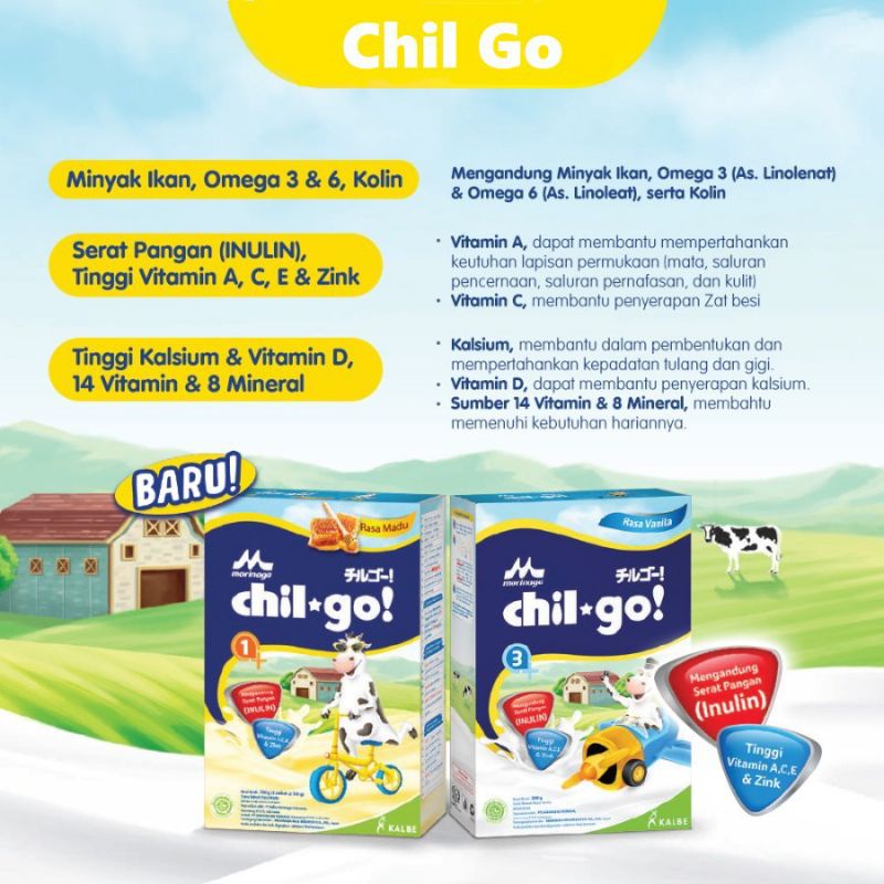 SUSU CHILGO POWDER 1+ DAN 3+ 300 GR