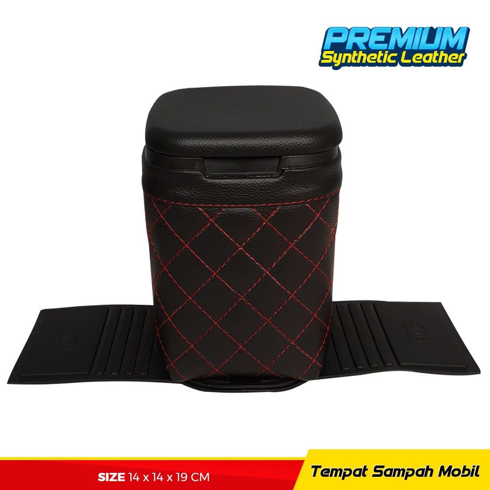 Tempat Sampah Mobil - Wajik Merah