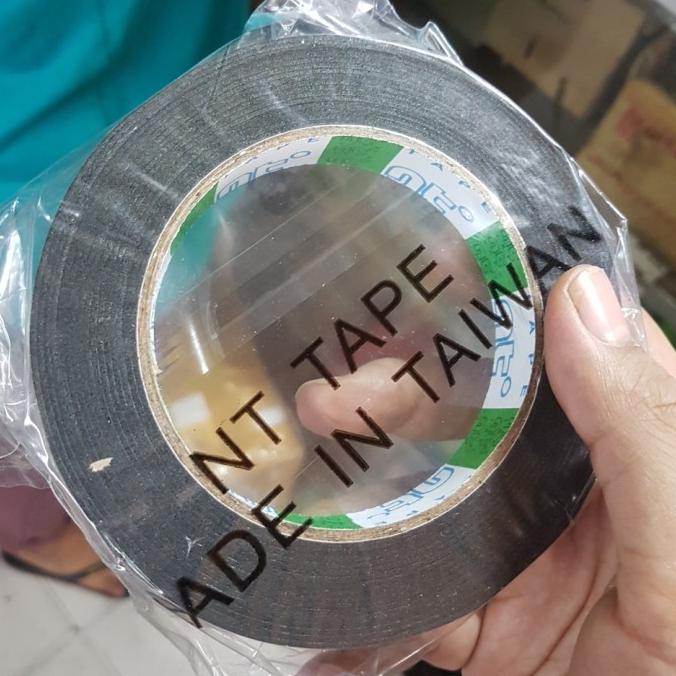 

COD dobel tape nt taiwan hijau hitam double tape bolak balik