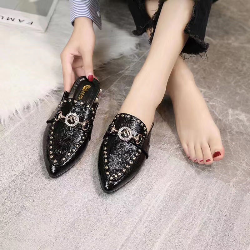 cind 5002, sandal wanita slip-on cantik sandal import fashion keren dan best seller