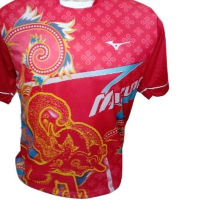 ♜ Baju Volli Wayang Printing Baju olahraga Printing Mizuno ☼