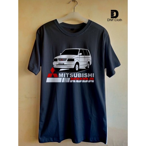 KAOS MITSUBISHI KUDA 100% BAHAN COTTON COMBED 30s
