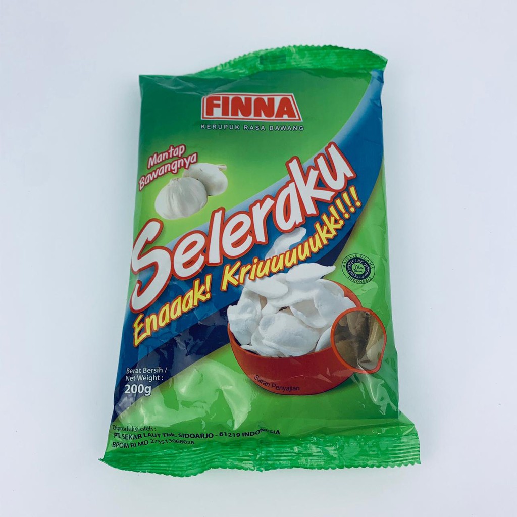 Finna / Kerupuk bawang / 200g / Kerupuk rasa awang