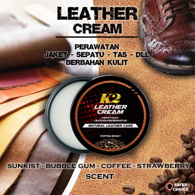 LEATHER CARE - PERAWATAN SEPATU KULIT - TAS KULIT - JAKET KULIT - ETC - SEMIR SEPATU ORIGINAL K2