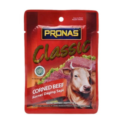 

Pronas Classic Corned Beef Rasa Keju 50gr
