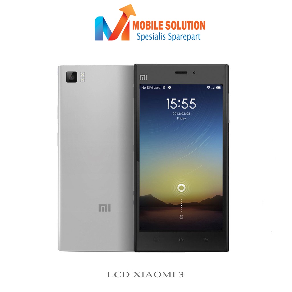 Grosir LCD Xiaomi Mi 3 ORIGINAL 100% Fullset Touchscreen Garansi 1 Bulan + Packing / Bubbel