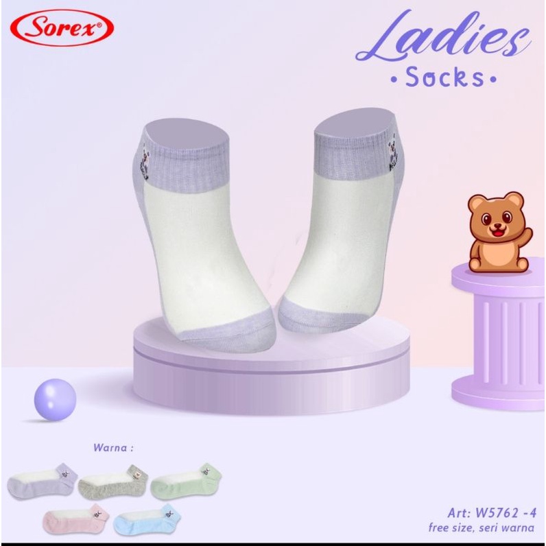 Kaos kaki wanita Fashion Sorex 5761 - 5762