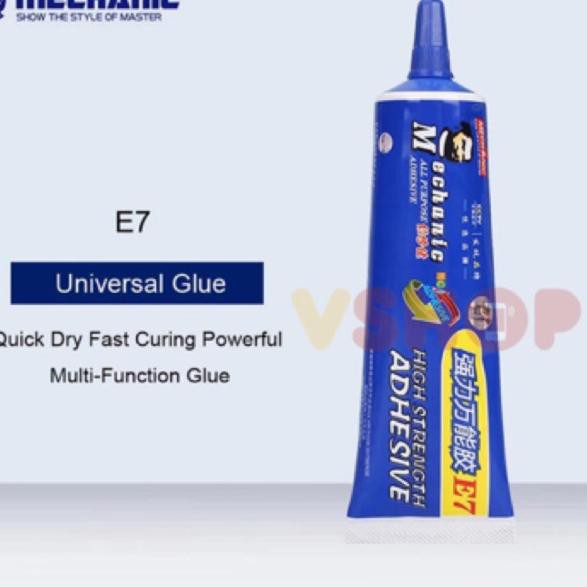 

Terlaris Lem Adhesive Lem Lcd Touchscreen Mechanic E7 Super Lengket 50ml KYN