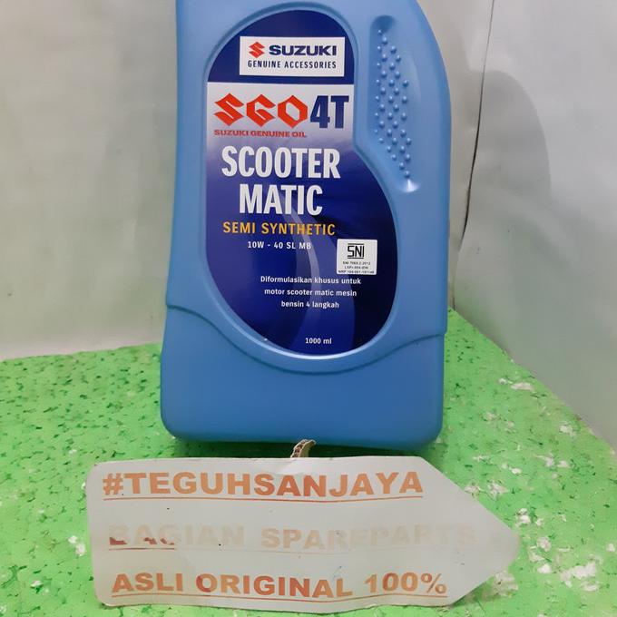 Oli SGO Suzuki Genuine Oil Scooter Matic SAE 10W-40 1 Liter / 1000 ML