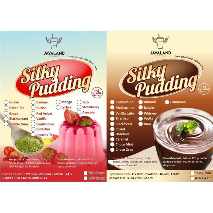 

Silky Puding 450Gr