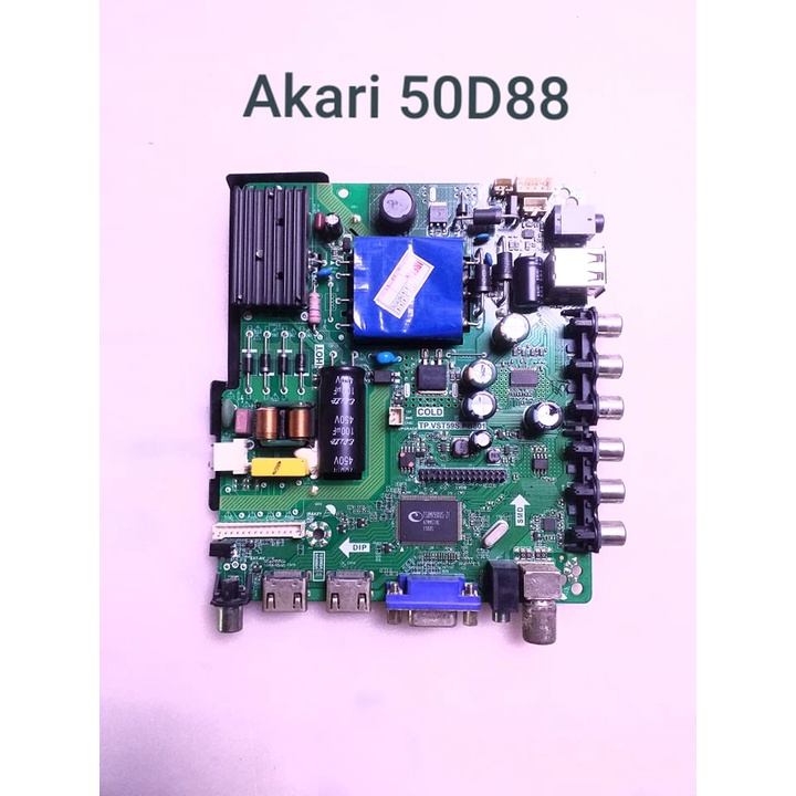 MB Mainboard Akari LE-50D88 - LE 50D88 - LE50D88 - 50D88ID Modul Mesin TV Akari