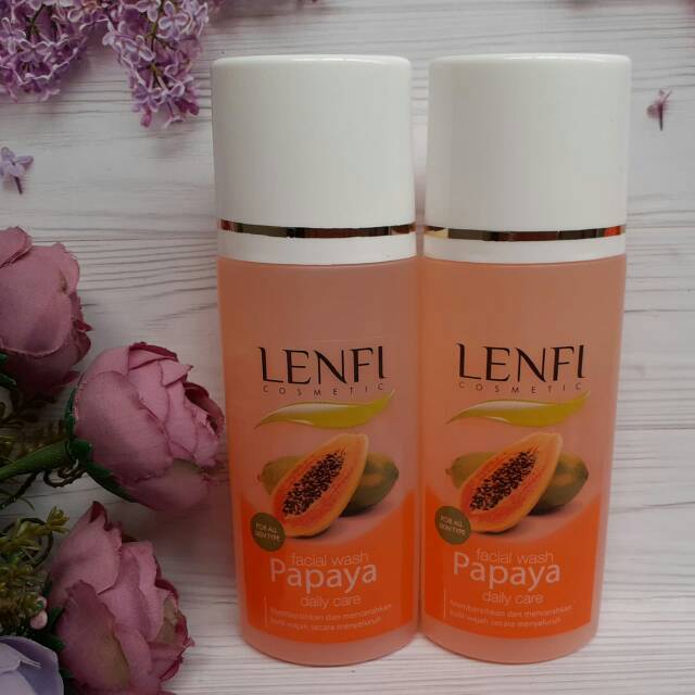 LENFI FACIAL WASH PAPAYA