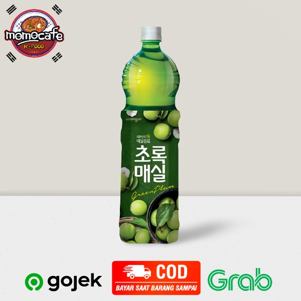 

Woongjin Green Plum Juice Drink 1.5L - Jus Green Plum Made In Korea