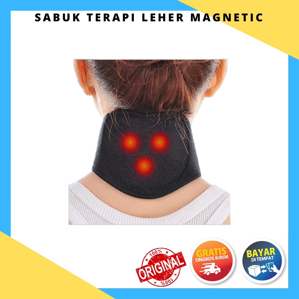 Sabuk terapi Leher Magnetic /Pelindung