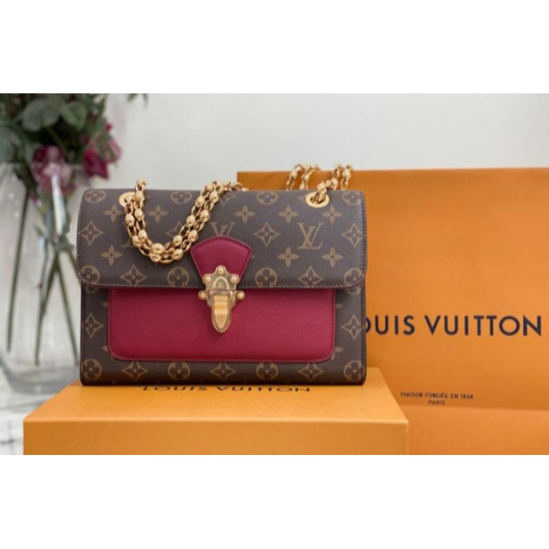 Tas LV victoire monogram real ostrich togo original leather 27cm